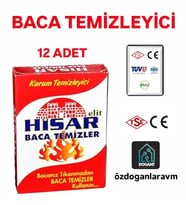 Baca Boru Temizleyici Baca Açıcı 12 Adet