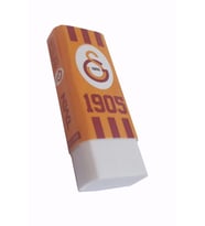 Taraftar Silgi Lisanslı Orijinal 1 Adet GS Aslan Galatasaray Silgi Orta Boy Orjinal (Sarı-Kırmızı)