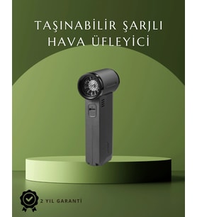 Araç İçi Ve Ev İçin Güçlü Hava Üfleyici Toz Temizleme Makinesi