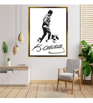 ÇERÇEVELİ ATATÜRK TABLO S427