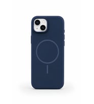 iPhone 14 Mag Core Akıllı MagSafe Animasyonlu Silikon Kılıf Lacivert