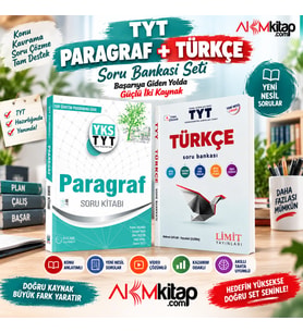 Limit TYT Türkçe ve Palme Yayınları Paragraf Soru Bankası Seti 2 Kitap