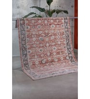 Apex Halı Ambiance 2961 Kırmızı Geleneksel Desenli Makine Halısı