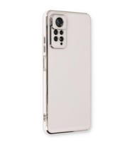 Microsonic Xiaomi Redmi Note 11 Pro 5G Kılıf Olive Plated Beyaz