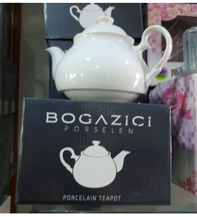 PORSELEN BEYAZ DEMLİK