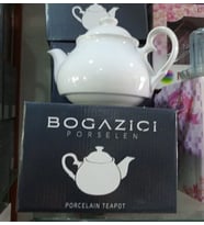 PORSELEN BEYAZ DEMLİK