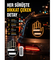 Uzaktan Kumandalı Led El Park Uyarı Cihazı Suya Dayanıklı Enerji Tasarruflu