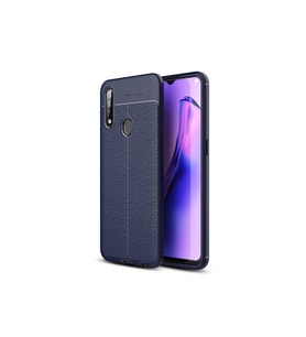 Oppo A31 Uyumlu Kılıf Zore Niss Silikon Kapak (Lacivert)