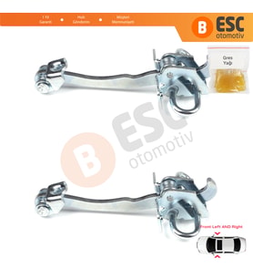 Opel Astra G 1998-2009 2/3 Kapı Zafira A 160245 24434083 İçin 2 EA Ön Sağ ve Sol Kapı Gergi Yayı