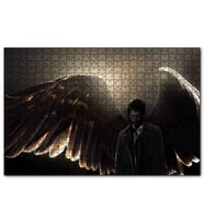 Cakapuzzle Supernatural Melek Kanatları  Puzzle Yapboz MDF (Ahşap) (120 Parça)