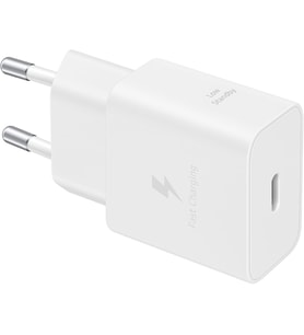 USB Type-C hızlı şarj adaptörü, veri kablolu şarj cihazı, beyaz