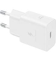 USB Type-C hızlı şarj adaptörü, veri kablolu şarj cihazı, beyaz