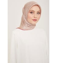 ARMİNE İPEK EŞARP 9113D (SURA) (A.Pembe)