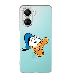 Huawei Nova 10 Se Uyumlu Kapak Donald Duck Tasarımlı Şeffaf Silikon Kılıf