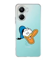 Huawei Nova 10 Se Uyumlu Kapak Donald Duck Tasarımlı Şeffaf Silikon Kılıf