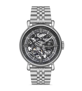 HISLON SD141S-16SB PİLSİZ OTOMATİK SAFİR CAM ÇELİK ERKEK KOL SAATİ