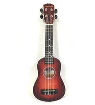 Cremonia AU-HO1A-21RD Soprano Ukulele  21 İnç Mat Kırmızı