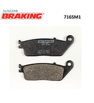 Braking 716Sm1 2012-2018 Suzuki GW 250F Uyumlu Ön Fren Balatası Yarı Metalik Bal