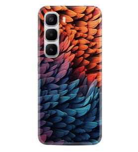 Infinix Hot 60 Kılıf Boutique Baskılı Resimli Yapraklar Pcode -090