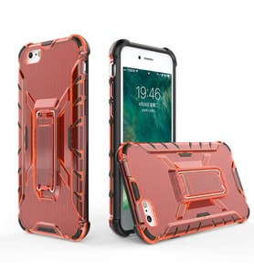 Apple iPhone 6 Uyumlu Kılıf Zore Klik Silikon (Kırmızı)
