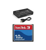 PMR 1 GB COMPACT  FLASH SANDİSK HAFIZA KARTI - USB 2.0  CF KART OKUYUCU