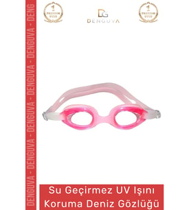 Premium Ayarlanabilir Kayış Su Geçirmez Uv Işını Koruma Silikon Plastik Antifog Çocuk Deniz Gözlüğü