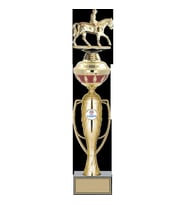 ODAK KUPA - Figürlü Kupalar - At / Binici Figürlü Kupalar FG-073 C - 47 cm