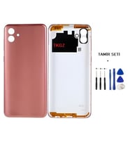 Samsung Galaxy A04 - SM-A045 FULL Kasa Arka Kapak Takım BAKIR - TAMİR SETİ