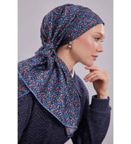 İNDİGO Levidor Twill İpek Eşarp 45