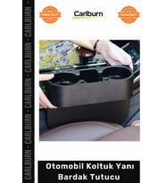 #Bardaklık Ergonomik Çok Amaçlı Araç İçi Depolama Dağınıklık Giderici Oto Koltuk Yanı Bardak Tutucu