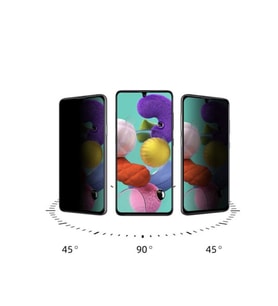 Xiaomi Poco M2 Pro Mat Hayalet Ekran Gizli Privacy Tam Kaplayan Kırılmaz Cam Seramik Ekran Koruyucu