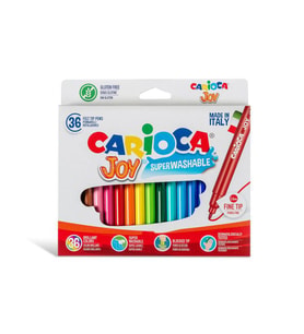 Carioca Joy Süper Yıkanabilir Keçeli Boya Kalemi 36'lı 