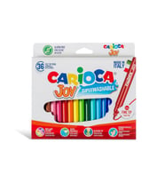 Carioca Joy Süper Yıkanabilir Keçeli Boya Kalemi 36'lı 