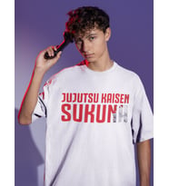 Jujutsu Kaisen Sukuna Manga Sırt Baskılı Unisex Oversize Anime Tişört