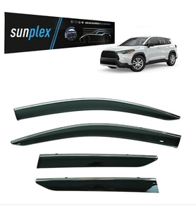 Sunplex Kromlu Cam Rüzgarlığı Toyota Corolla Cross 2022-2025 ile uyumlu