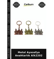 Özel Üretim Hediyelik Hatıra Aksesuar Geleneksel Metal Ayasofya Anahtarlık Alk2202