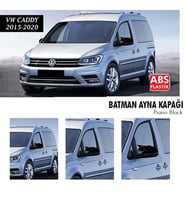 Vw Caddy Yarasa Ayna Kapağı Batman Parlak Siyah Piano Black