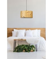 BAMBU 02 ABAJURLU TEKLİ SARKIT AVİZE