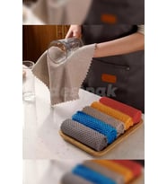5 ADET Ultra Kaliteli İz Bırakmayan Mikrofiber Bez - Her Yüzeye Uygun - Mutfak Bezi - Tezgah Bezi