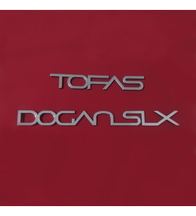 Tofaş Doğan Slx & Tofaş Bagaj Yazısı Yeni Model