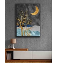 Koç stüdyo Modern tasarım kanvas tablo 50x70 (Çok Renkli)