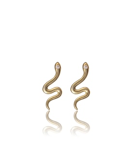 Serpent Lover II Gümüş Küpe