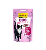 GimCat Duo Soft Snacks Beef with Cheese Kedi Ödülü 50 Gr