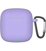 Xiaomi Redmi Buds 3 Kılıf Askılı Mat Silikon Lila [Redmi Buds 3 ile Uyumlu Kılıf - Lila]