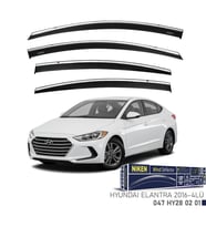 Hyundai Uyumlu Elantra Kromlu Cam Rüzgarlığı 2016 - 2018