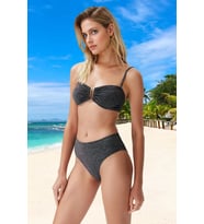 Modern Straplez Bikini Takımı Premium Kalite Klora Dayanıklı Şık Detaylı Plaj Ve Havuz İçin