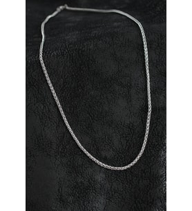 pilelistore 316L Çelik Örgü Zincir Model Gümüş Renk Erkek Kolye - TJ-ERK1402