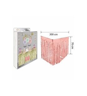 Lüks Masa Eteği Rose 70*300 Cm M144