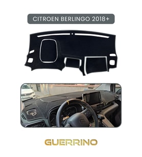 CITROEN BERLİNGO 2018+TORPİDO KORUMA HALISI GRİ KENAR