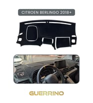 CITROEN BERLİNGO 2018+TORPİDO KORUMA HALISI GRİ KENAR